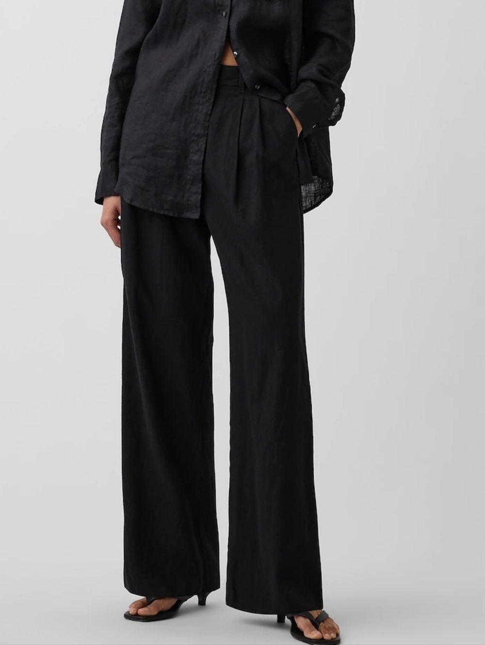 NWT Gap Linen Blend Pant